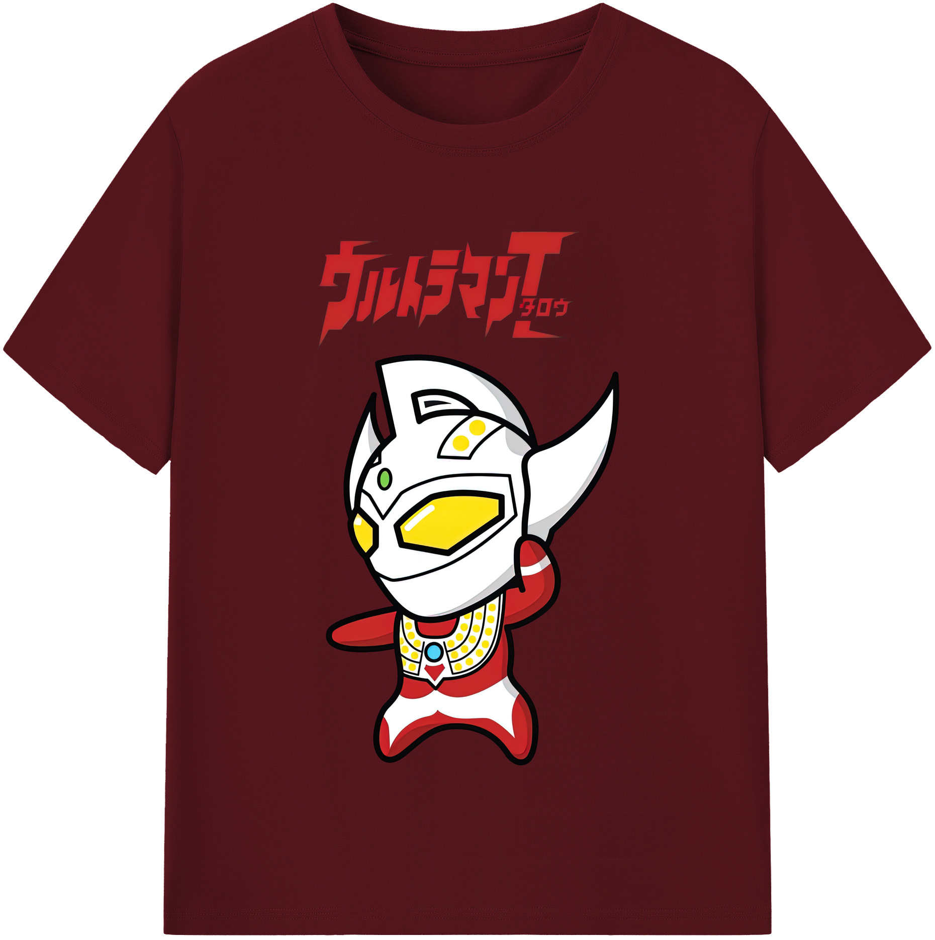 （画像用） ウルトラマン Ultraman 綿100％半袖Tシャツ（フロントプリント）